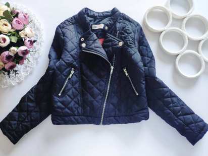 9,10 лет, рост 140 Стеганная косуха