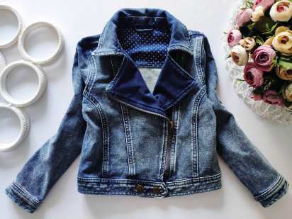 6,7 лет, рост 116,122 Мягкая джинсовка