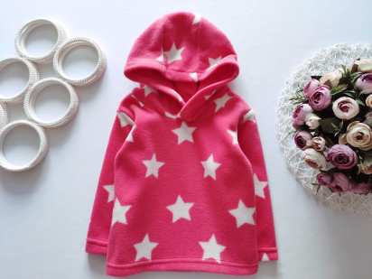 12\18 мес, рост 80\86 Флиска для девочки