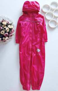 3,4 года, рост 104 Демисезонный комбинезон- дождевик