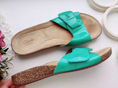 41 (26,5 см) Шкіряні шльопанці