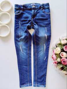 7 лет, рост 122 Модные детские джинсы