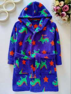 4,5 років, зріст 104,110 Халат у динозаврах