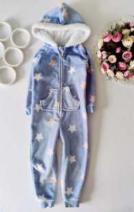 3,4 роки, зріст 98,104 Махровий чоловічок у зірках