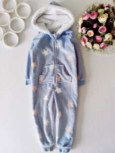 2,3 роки, зріст 92,98 Махровий чоловічок у зірках