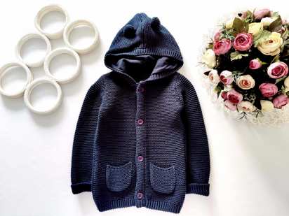 9,12 мес, рост 74,80 Теплая детская кофта