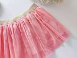 18,24 мес, рост 86,92 Розовая детская юбка, фатин - зображення 3