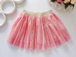 18,24 мес, рост 86,92 Розовая детская юбка, фатин - зображення 5