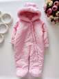 3,6 мес, рост 68 Демисезонный комбинезон для девочки - зображення 1