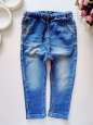 12,18 мес рост 86 Стрейчевые джинсы на резинке - зображення 1