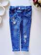 12,18 міс, зріст 86 М'які дитячі джинси - зображення 1