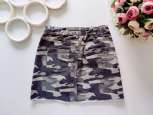 8,9 лет, рост 134 Камуфляжная детская юбка - зображення 4