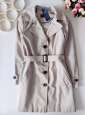 14\42 Новий жіночий бежевий тренч \ плащ - зображення 1