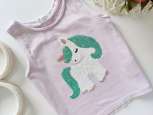 1,5,2 роки, зріст 92 Майка з єдинорогом - зображення 2