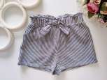 12,18 міс, зріст 86 Смугасті дитячі шорти - зображення 1