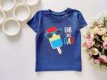 12,18 міс, зріст 80,86 Футболка з морозивом - зображення 1