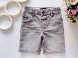 12,18 міс, зріст 86 Сірі джинсові шорти - зображення 1