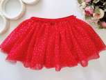 9,12 міс, зріст 80 Червона пишна спідниця - зображення 1