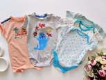 3,6 мес Набор летних бодиков - зображення 1
