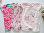 3,6 мес Комплект летних ромперочков - зображення 1
