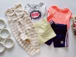 9,12 міс Ромпер, шорти, футболки - зображення 1