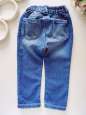 12,18 міс, зріст 80,86 М'які джинси на резинці - зображення 4