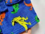 4,5 років, зріст 104,110 Халат у динозаврах - зображення 3
