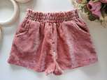 12,18 міс, зріст 86 Оксамитові дитячі шори - зображення 1