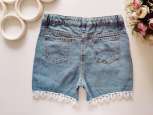 12,13 років, зріст 152,158 Красиві джинсові шорти для дівчинки - зображення 3