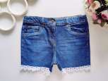 10,11 років, зріст 140,146 Шорти з ажуром джинс - зображення 1