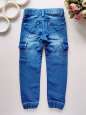5 років, зріст 110 М'які джинси з кишенями - зображення 3