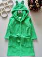 3,4 роки, зріст 98,104 Салатовий халат жаба - зображення 1