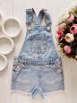 2,3 года, рост 98 Джинсовый комбинезон шортами - зображення 1
