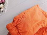 3,4 роки, зріст 104 Помаранчеві шорти льон+ котон - зображення 2
