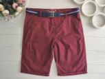 12,13 років, зріст 158 Нові легкі класичні шорти бордо - зображення 1