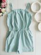 4,5 лет, рост 104,110 Мятный летний ромпер - зображення 1