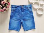 8 років, зріст 128 Красиві джинсові шорти - зображення 1