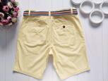 32 Чоловічі жовті шорти класика - зображення 5