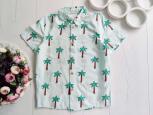 7,8 років, зріст 128 Гавайська сорочка в пальмах - зображення 1