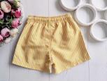 18,24 міс, зріст 86,92 Шорти в жовто-білу смужку - зображення 4