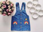 1,5,2 роки, зріст 92 Джинсовий сарафан - зображення 1