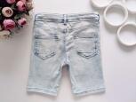2,3 роки, зріст 98 Блакитні джинсові шорти - зображення 5
