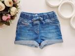 12,18 міс, зріст 86 Шорти на гумці джинс стретч - зображення 1