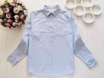 11,12 років, зріст 152 Блакитна сорочка з рукавами - зображення 1