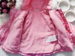 12,18 міс, зріст 86 Тепла курточка на синтепоні, фліс - зображення 3