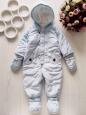 9,12 мес, рост 74,80 Теплый комбинезон на синтепоне, флис - зображення 1
