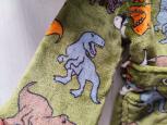 2,3 роки, зріст 92,98 Теплий махровий халат у динозаврах - зображення 3