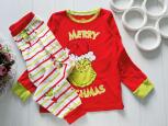 5,6 років, зріст 116 Новорічна трикотажна піджама для хлопчика - зображення 1