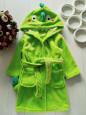 9,12 міс, зріст 74,80 Яскравий салатовий халат динозавр Lolanta - зображення 1