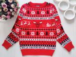 9,10 лет, рост 140 Красивый новогодний свитер - зображення 1